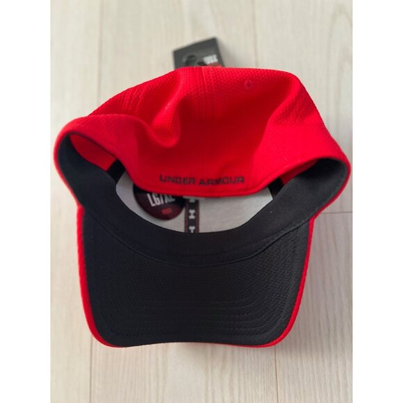 Under Armour 1254123 Blitzing II Stretch Fit Hat Cap Red ( L/XL ) - Picture 2 of 4